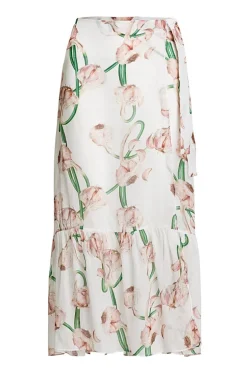 Aglio Midi Skirt With Pleats