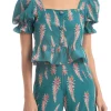 Aloe Vera Cropped Blouse