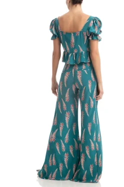 Aloe Vera Cropped Blouse