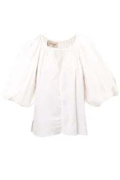 Effortless Chic Puff-Sleeved Blouse