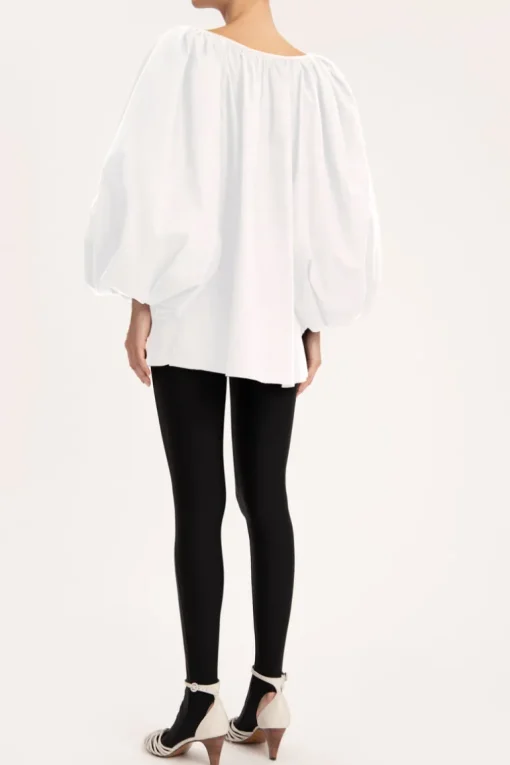 Effortless Chic Puff-Sleeved Blouse