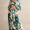 Flower Power Long Skirt