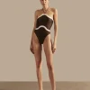 Giardino High-Leg Halterneck Swimsuit