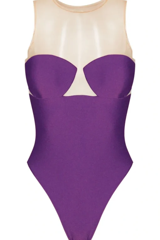 Hands Tulle Bodysuit
