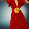 Hibiscus Brooch