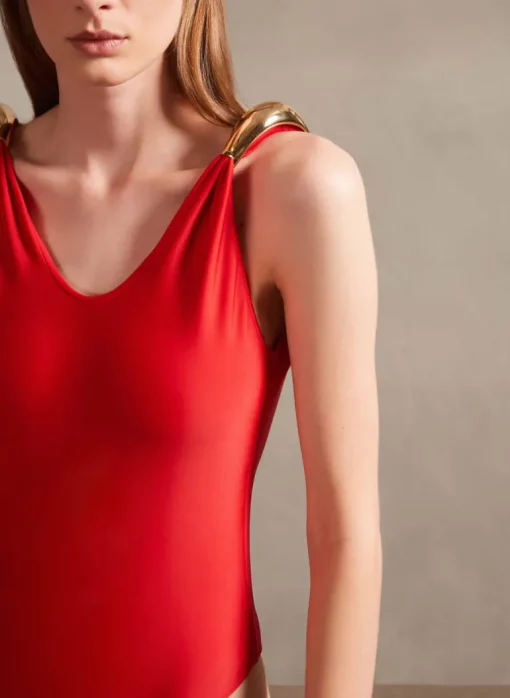 Holiday Swimsuit With Straps
