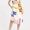 Illusion Midi Skirt