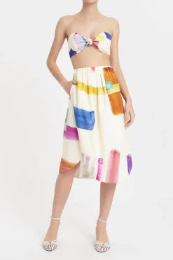 Illusion Midi Skirt