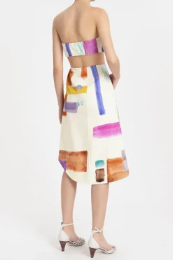 Illusion Midi Skirt
