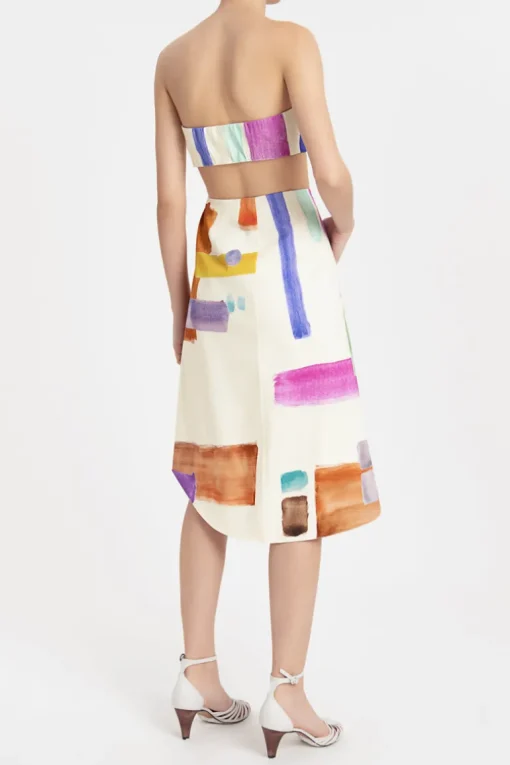 Illusion Midi Skirt
