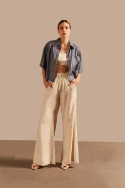 Jeans Short-Sleeved Shirt