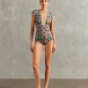 Le Sirenuse V-Neck Swimsuit