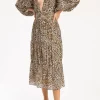 Leopard Frilled Skirt