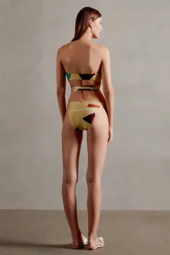 Modernism Wrap-Around High-Leg Bikini