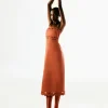Moves Midi Dress With Straps