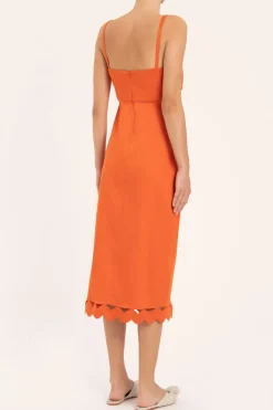 Moves Midi Dress With Straps