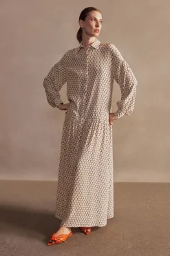 New Pois Long Chemise Dress