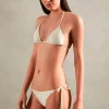 New Pois Solid Triangle Bikini