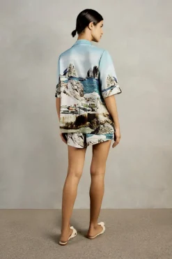 Postcard Shorts