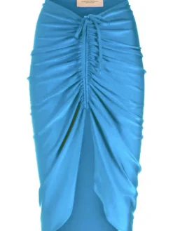 Solid Frilled Skirt