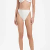 Solid High-leg Bikini With Straps