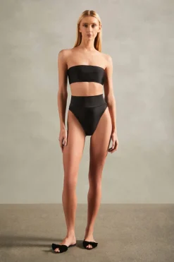 Timeless High-Leg Bandeau Bikini