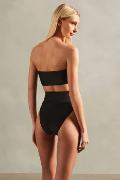 Timeless High-Leg Bandeau Bikini