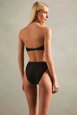 Timeless High-Leg Strapless Bikini