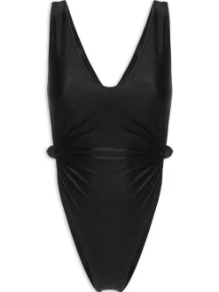 Timeless High-Leg Swimsuit With Side Knots