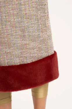 Tweed Midi Skirt