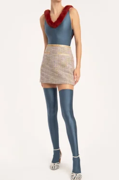 Tweed Mini Skirt