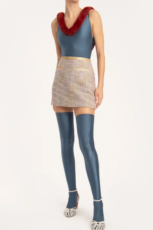 Tweed Mini Skirt