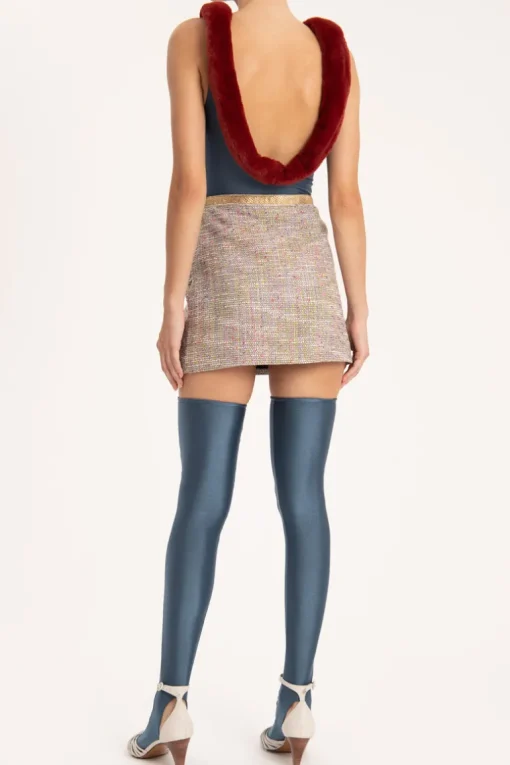 Tweed Mini Skirt