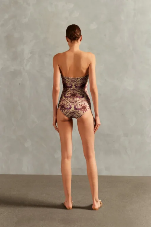 Vintage Citronelle Strapless Swimsuit