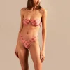 Vintage Lily High-Leg Strapless Bikini