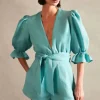 Vintage Orchid Solid Playsuit