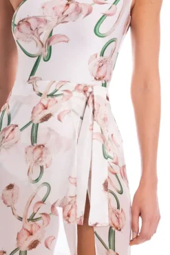 Aglio Midi Skirt With Pleats