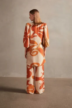 Algae Puff Sleeve Shirt