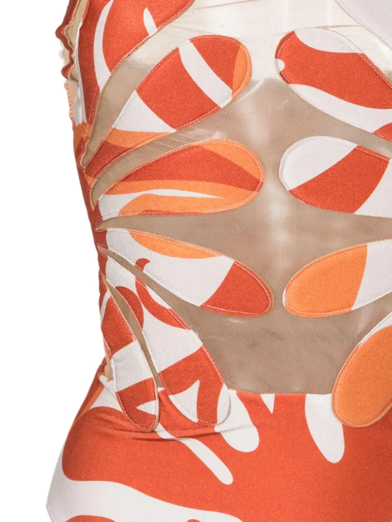 Algae Strapless Swimsuit