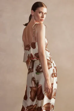 Arisaema Cropped Blouse