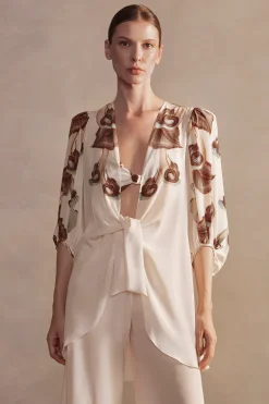 Arisaema Voluminous Sleeves Shirt