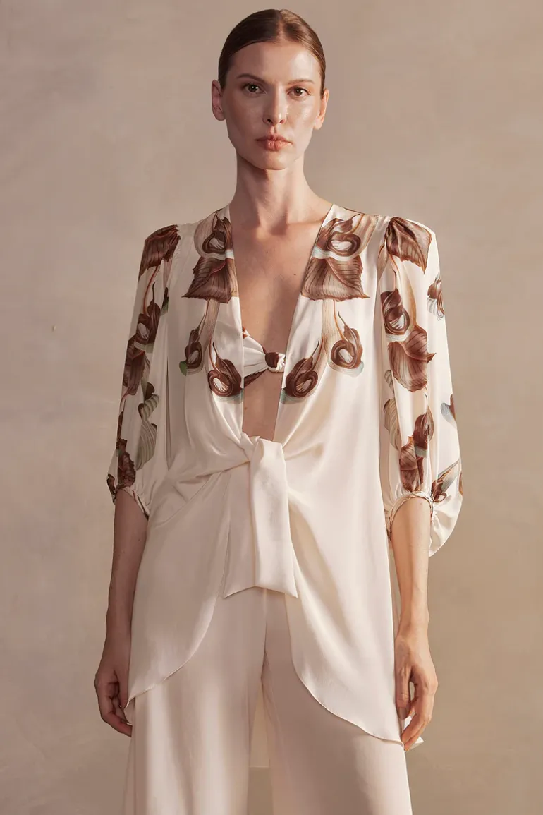 Arisaema Voluminous Sleeves Shirt