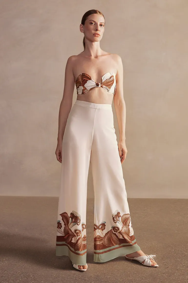 Arisaema Wide-Leg Pants