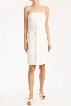 Bubble Strapless Short Dress