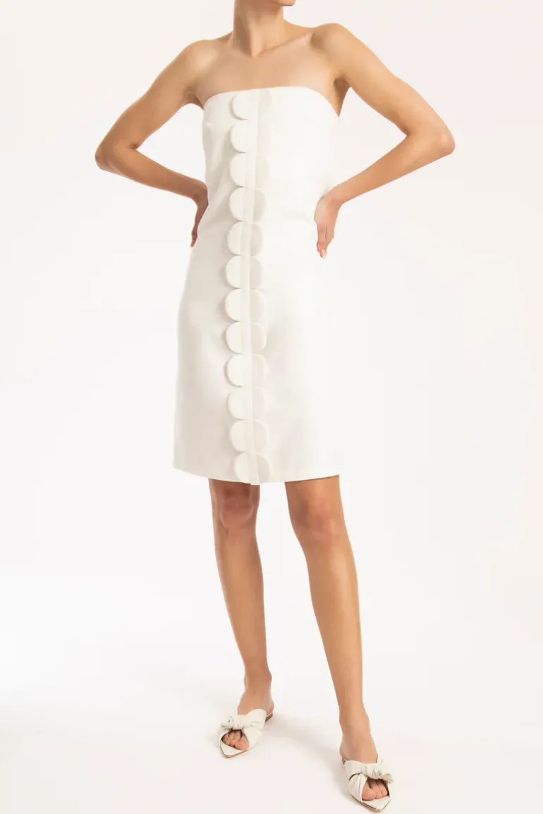 Bubble Strapless Short Dress