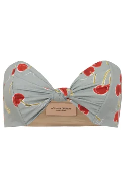 Cherry Bomb Strapless Top