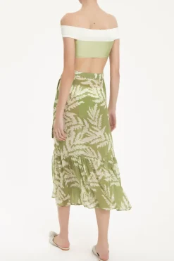 Classic Foliage Pareo Skirt