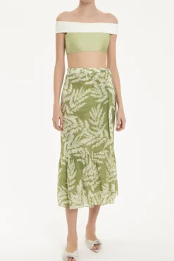 Classic Foliage Pareo Skirt