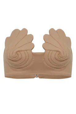 Coquillage Strapless Top