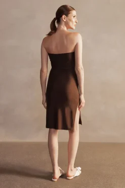 Demi Pois Midi Dress